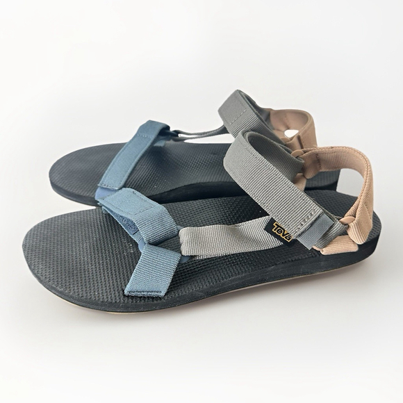 Teva Original Universal Men Sandals Macaroon Multi Size 11 Outdoor Summer Beach - Picture 1 of 7